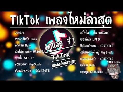 เพลงดังในtiktokเพลงดังในติ๊กต