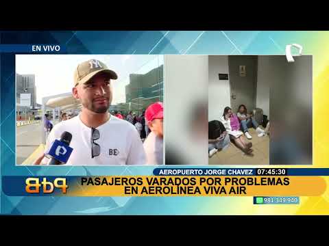Pasajeros de Viva Air están varados en aeropuerto Jorge Chávez tras abrupta suspensión
