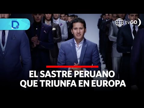 El sastre peruano que triunfa en Europa | Domingo al Día | Perú