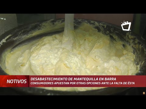 Mantequilla lavada toma auge en Nicaragua ante falta de la pasteurizada