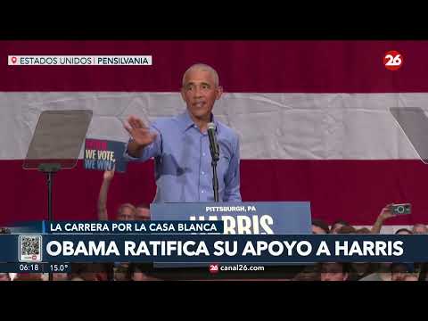 EEUU | Obama ratifica su apoyo a Harris