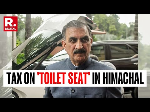 Sukhvinder Singh Sukhu Government Imposes Toilet Seat Tax In Himachal Pradesh