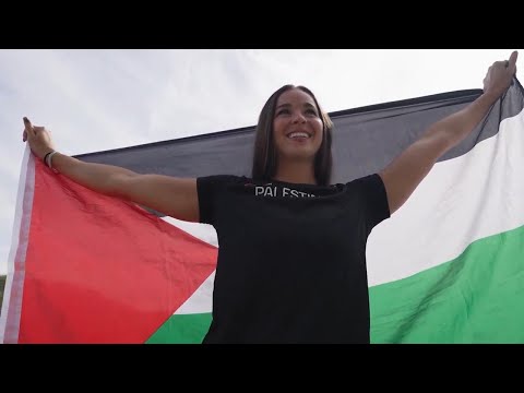 Palestinian swimmer at Paris Olympics: I fight for my country through sport