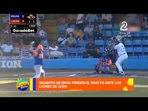 La liga del baseball profesional nacional entre Rivas vs León