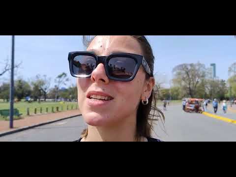 PRIMAVERA EN LOS BOSQQUES DE PALERMO SU LAGO HERMOSO AGENTINA (SIN  EDIITAR)