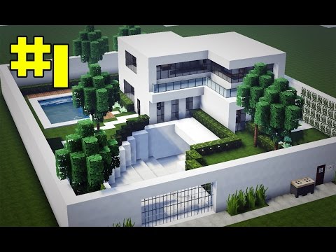 casa moderna facil minecraft tutorial