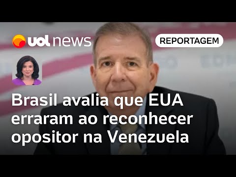 Venezuela: Brasil avalia que EUA erraram ao reconhecer opositor de Maduro