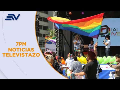 Marcha LGBTI se desarrolló en Quito y Loja