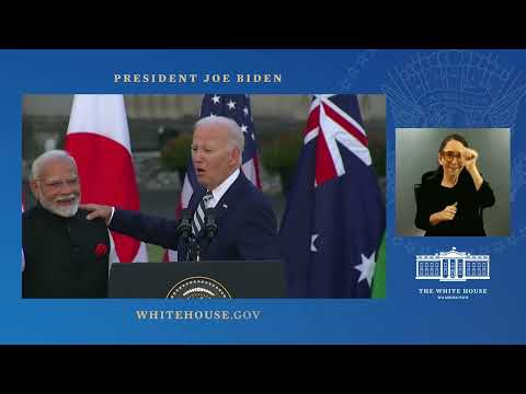 President Biden makes a Quadrilateral Cancer Moonshot announcement