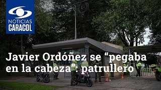 Patrullero Lloreda asegura que Javier Ordóñez se “pegaba en la cabeza” en el CAI