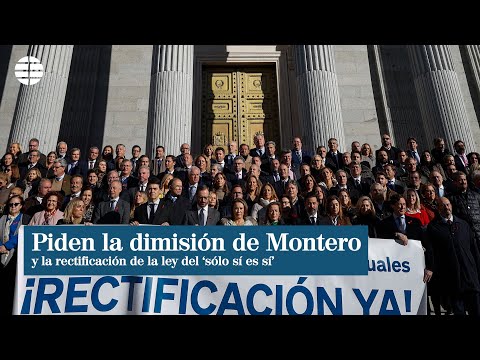 El PP pide la dimisión de Montero y la rectificación de la ley del 'sólo sí es sí' ante el Congreso