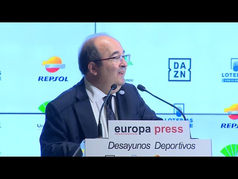 Iceta: España tiene un prestigio a nivel internacional enorme en el campo deportivo