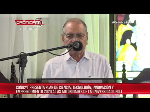 CONICYT Nicaragua presenta plan de trabajo 2020 en la UPOLI