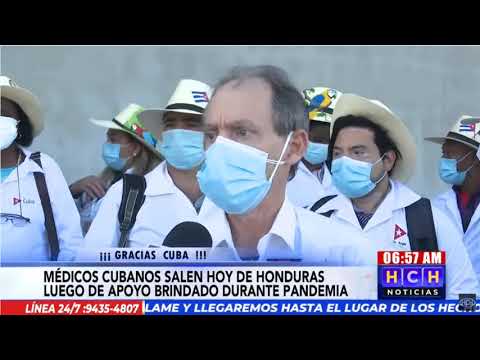 ¡Gracias Cuba! #MédicosCubanos salen de Honduras tras importante apoyo durante pandemia y tormentas
