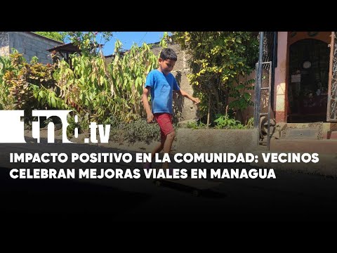 ¡Más obras de vialidad en Managua!: Programa ‘Calles para el pueblo’