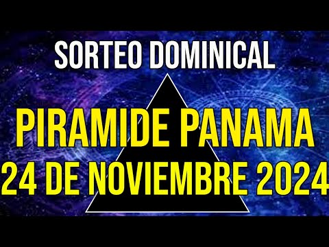 Pirámide Loteria Panamá para el Domingo 24 de Noviembre 2024 Lotería de Panamá