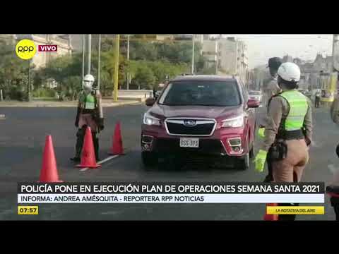 ¡Atención! Cinco vías principales de Lima permanecerán cerradas por Semana Santa [VIDEO]