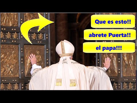 Urgente, Vaticano abre portales en Navidad, el Papa usa puertas al Demonio! Lo explicamos