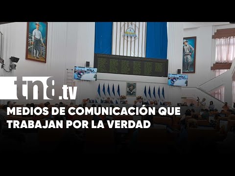 Asamblea Nacional honra con sesión especial a los periodistas en su día nacional - Nicaragua