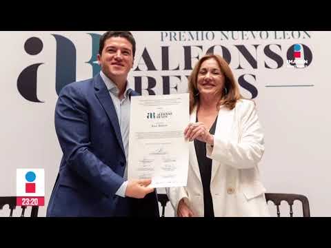 La escritora Rosa Beltrán recibe Premio Alfonso Reyes| Noticias MTY con Claudia Ovalle