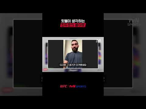 핏불이 생각하는 최두호의 콜아웃