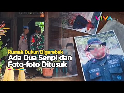 Rumah Dukun Santet 'Diacak-acak' Tim Gegana, Ditemukan Ini!