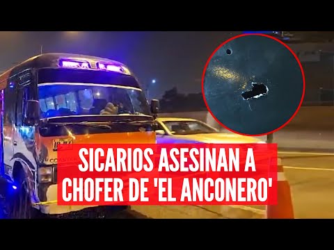 Terror en LOS OLIVOS: sicarios asesinan a chofer de 'EL ANCONERO' | #LR