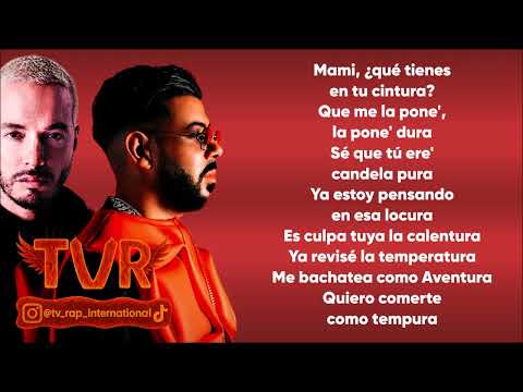 Dystinct x J Balvin - COMO TU (Letra/Lyrics)