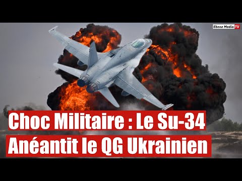 Attaque Aérienne Majeure: Su-34 Anéantit Poste de Commandement