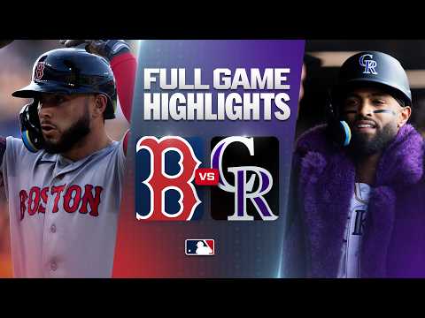 RED SOX vs ROCKIES Full 경기 하이라이트 (6/23/26) | MLB 하이라이트