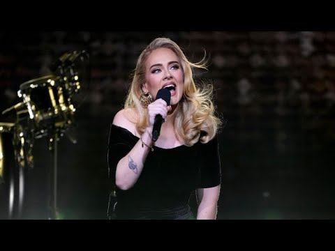 Adele se desplomó detrás del escenario durante concierto en Las Vegas