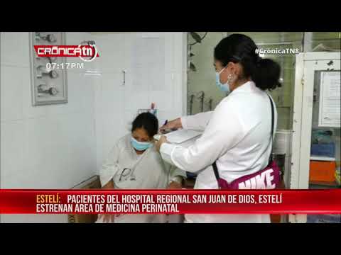Embarazadas estrenan área de medicina perinatal en Hospital de Estelí - Nicaragua