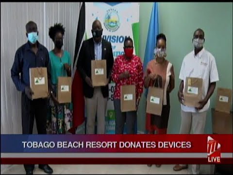 The Naturalist Beach Resort Donates Devices To Tobago Students