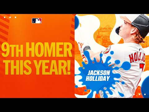 Jackson Hollidays 9th home run of 2025! (Ft. the Splash Zone!)