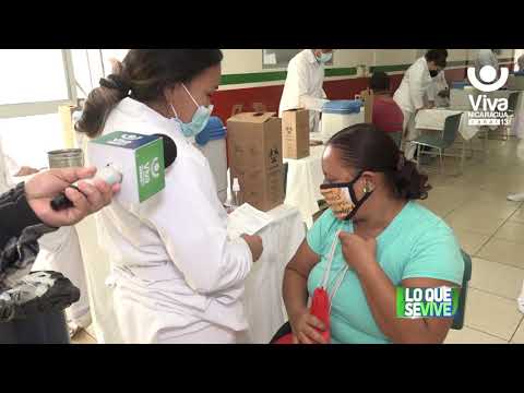 Managua: nuevo grupo se inmuniza contra la pandemia de la Covid-19