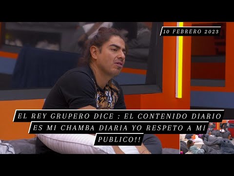 Rey Grupero El Contenido Diario Es Mi Chamba Diaria ||10-2-2023 || #lcdlf3