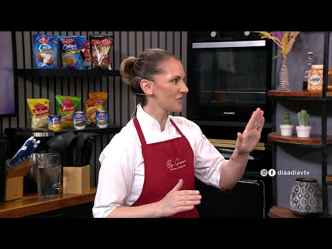 Día a Día | Un invitado en la cocina: Gessika Lusich nos preparó fainá