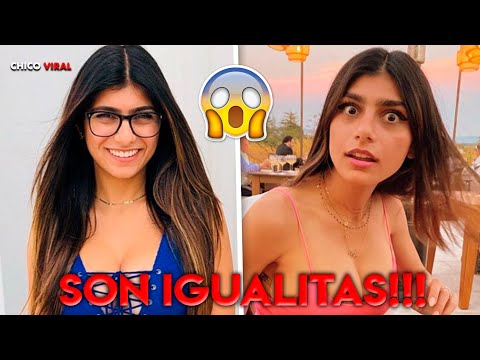 ELLA ES LA DOBLE DE MIA KHALIFA