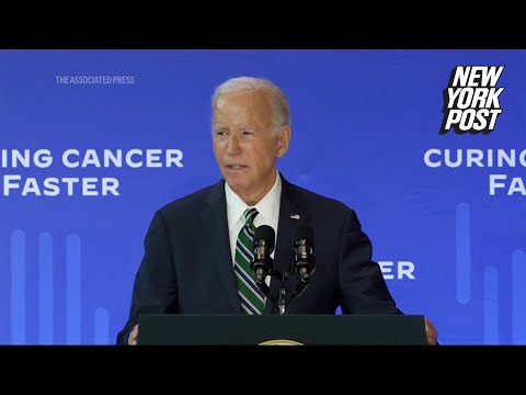 Biden announces $150M to fight cancer — after Trump rips him for doing ‘nothing’