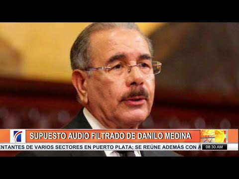 Supuesto audio filtrado de Danilo Medina