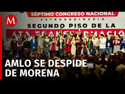 López Obrador llama a Morena a unirse a Claudia Sheinbaum con lealtad y cariño