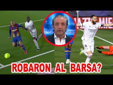 BRUTAL ROBO EN EL CLASICO..!!! LA PRENSA EXPLOTA POR PENAL NO PITADO REAL MADRID VS BARCELONA 2-1