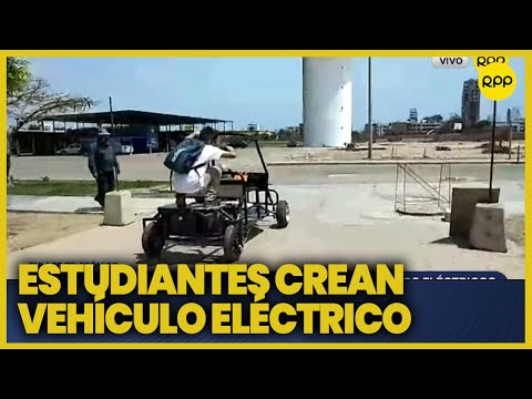 Trujillo: Estudiantes de ingeniería presentan vehículos eléctricos