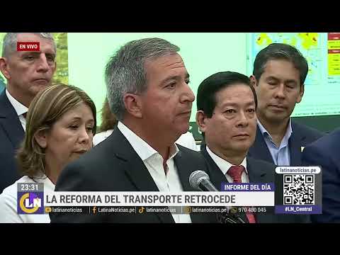 La reforma del transporte público retrocede en Perú