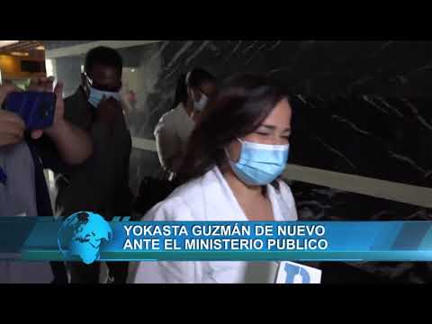 Yokasta Guzmán de nuevo en ante el MP