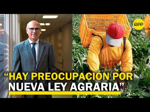 Comex Perú sobre nueva ley agraria: “Es una ley que quiebra al sector”