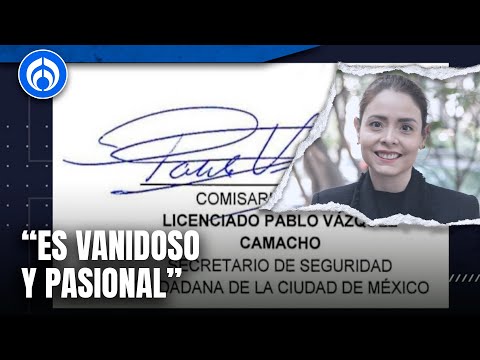 ¿Qué Revela la Firma de Pablo Vázquez Camacho? El análisis grafológico