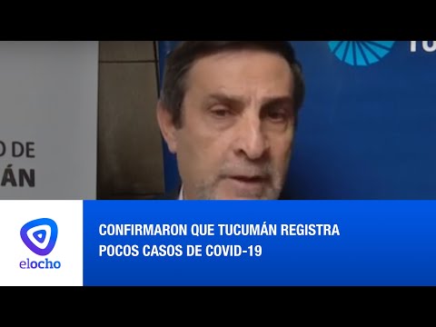 TUCUMÁN REGISTRA POCOS CASOS DE COVID-19