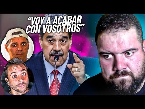 NICOLAS MADURO AMENAZA A JORDI WILD Y FRANK CUESTA