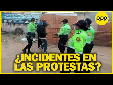 PARO NACIONAL: Defensoría del pueblo identificó protestas en 7 regiones del Perú